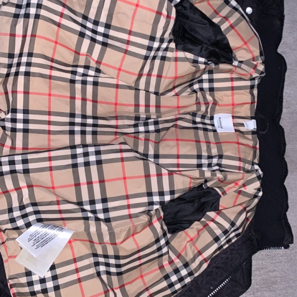 Boys Burberry Heavy Winter Coat